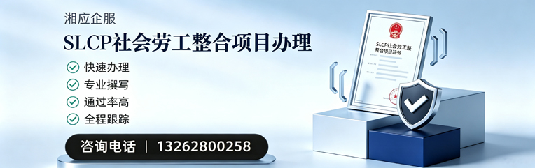 东莞SLCP社会劳工整合项目申报服务